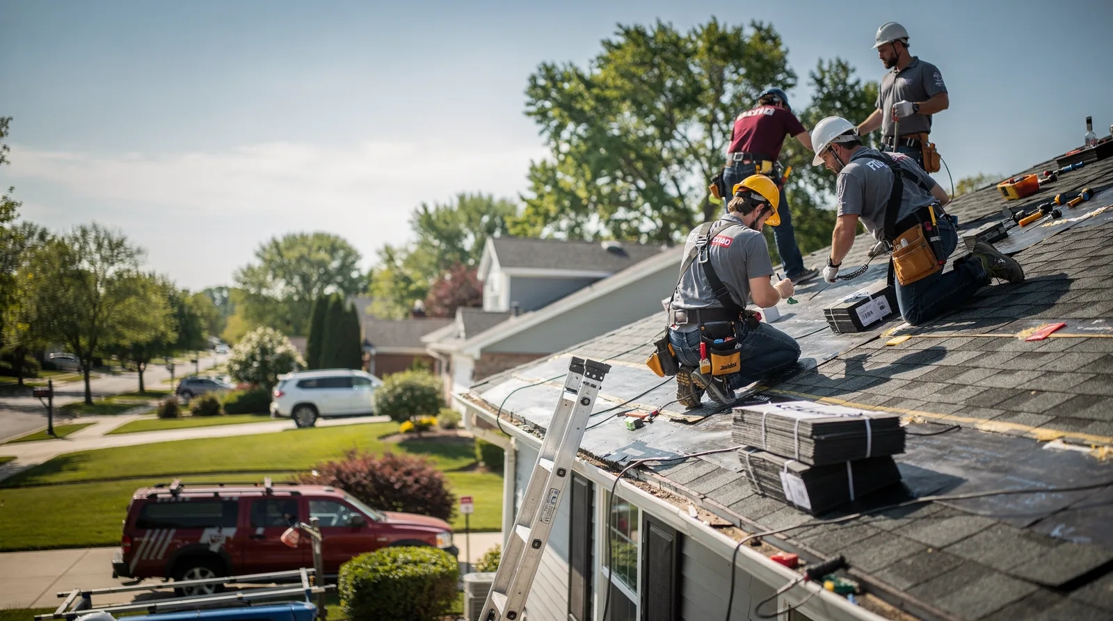 Roof Repair in Hooppole, IL around you